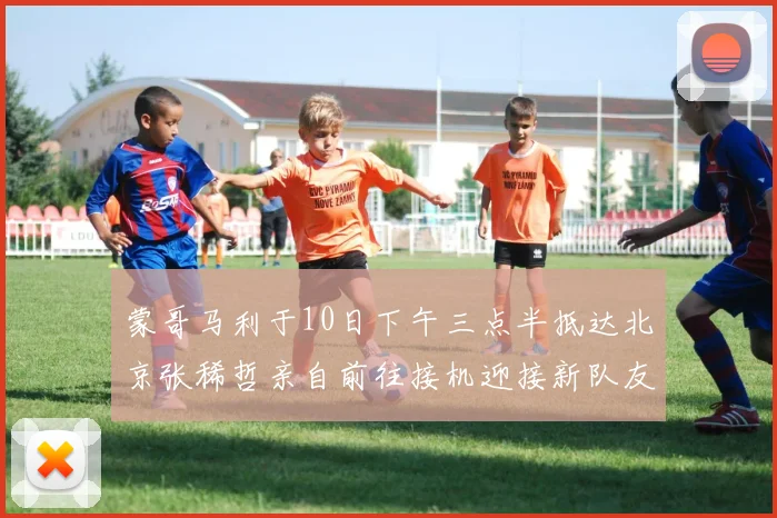 蒙哥马利于10日下午三点半抵达北京张稀哲亲自前往接机迎接新队友